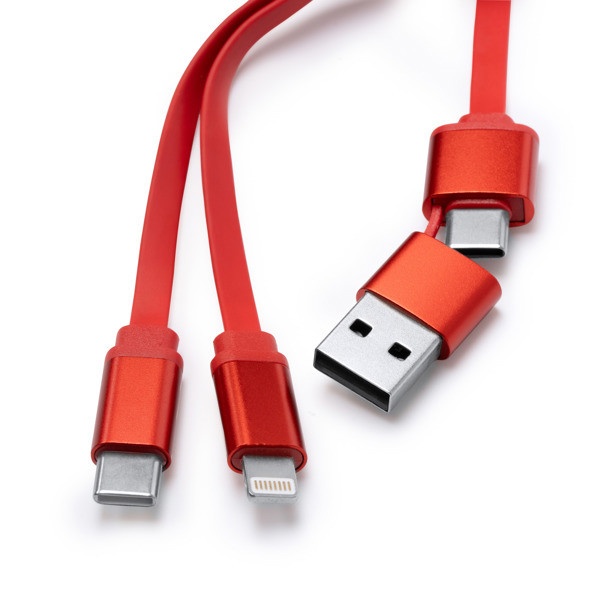 Charger Cable Dawson - Silver