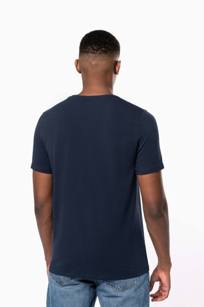 Men's Short-Sleeved Crew Neck T-Shirt - White / L