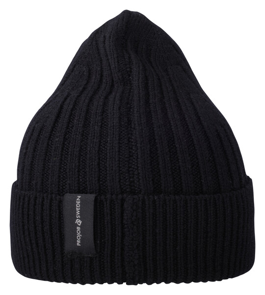 9063 CAP KNITTED BLACK ONE