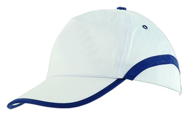 Gorra Line - Blanco / Rojo