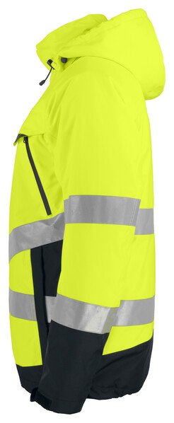 6441 padded jacket HV Yellow/Black L