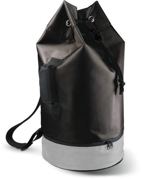 Mornarska torba - Black / Light Grey