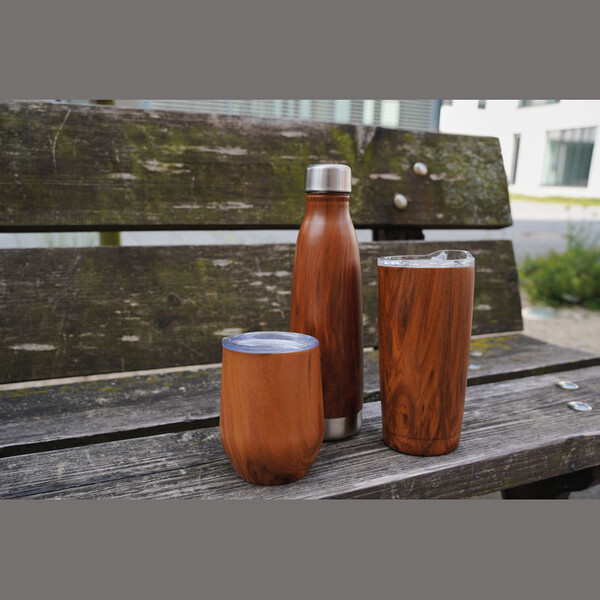Stainless Steel Mug with Wooden Finish Costa Rica