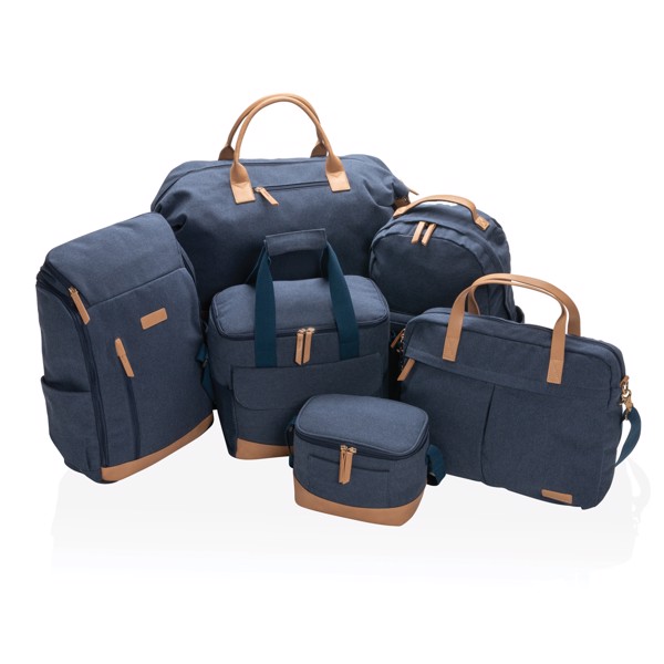 Sac à dos Impact AWARE™ en toile 16oz recyclé - Bleu
