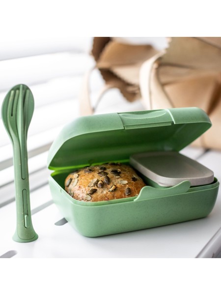 Lunchboxset met bestek CANDY READY