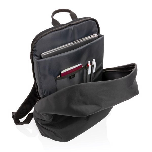Impact AWARE backpack, anti-theft, 15.6 inch laptop - Black
