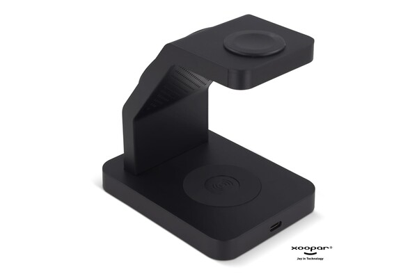 2708 | Xoopar Icon 3 in 1 Magnetic Wireless charger