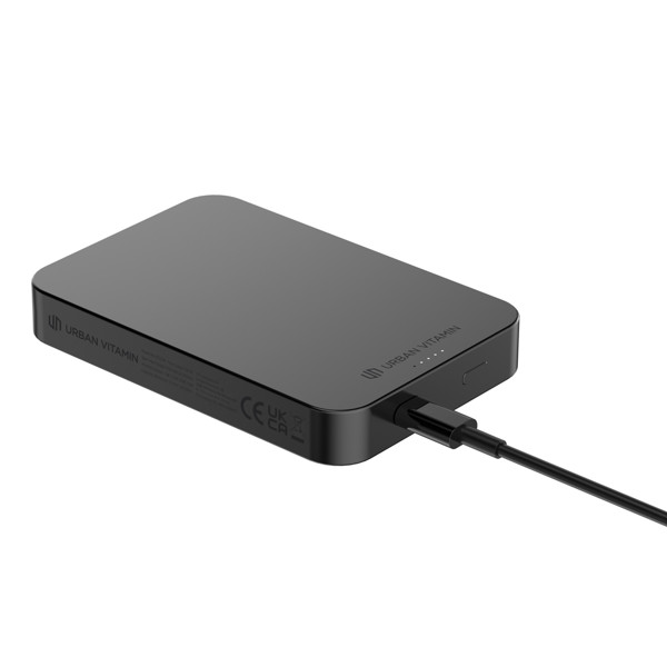 Powerbanka 10000mAh Urban Vitamin Compton z RCS alu a plastu - Čierna