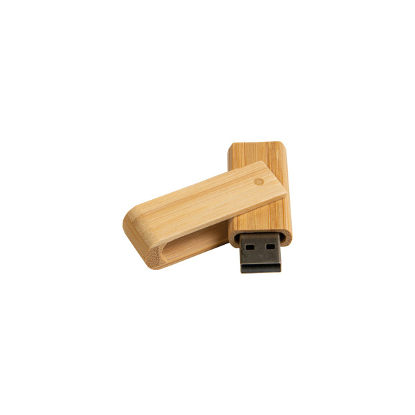 Rotatable, 4 Gb, Bamboo Pen Drive. Upload On Request With Delivery In 2 Weeks
