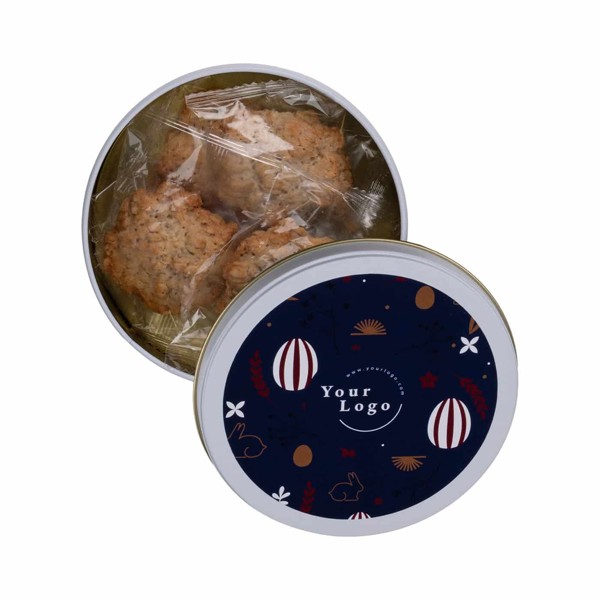 ADVERTISING OATMEAL COOKIES TIN
