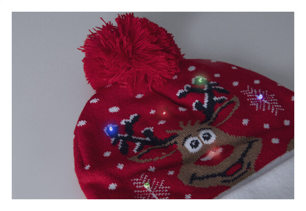 Christmas Led Winter Hat Norrsken - Reindeer