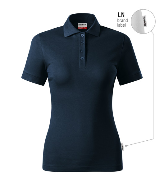 Polokošile Dámská Rimeck® Resist Heavy Polo - Námořní Modrá / 2XL