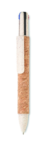 Caneta de cortiça com  4 cores Arbocho