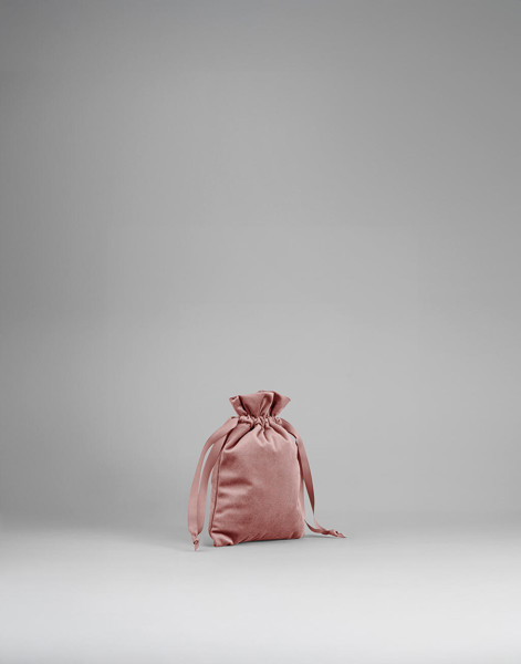 Velvet Gift Bag - Black Onyx / M