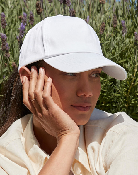 Authentic 5 Panel Cap - White / ONE SIZE