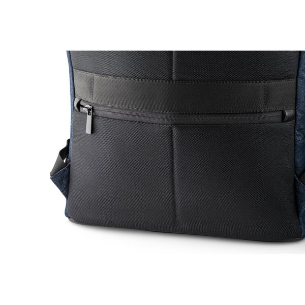 PS - DIVERGENT BACKPACK I. 15'6" Laptop backpack in denim and PU