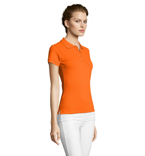 PEOPLE POLO SENHORA 210g - LaranjaL
