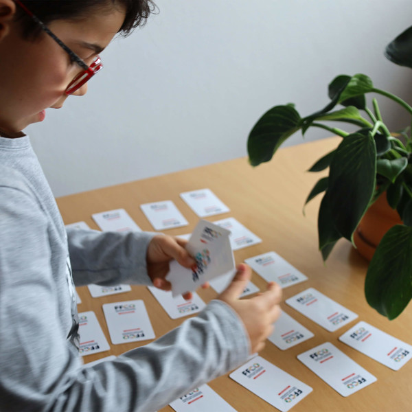 Memory Game 40 Pieces With Customizable Box