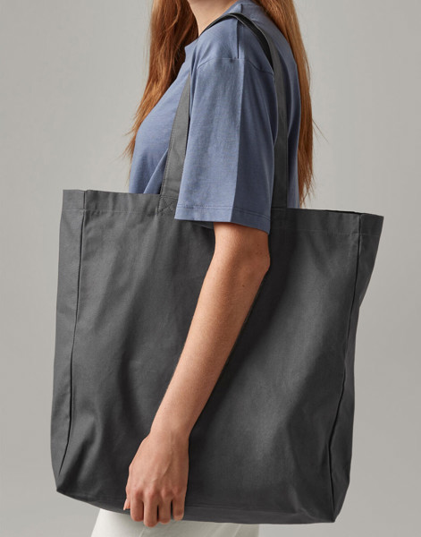Canvas Classic Shopper - Graphite Grey / ONE SIZE