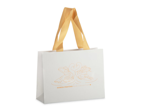 Paper bag DUNA medium - white
