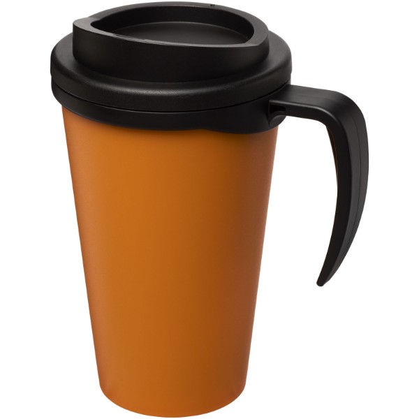 Tazza termica Americano® grande da 350 ml - Arancione / Nero
