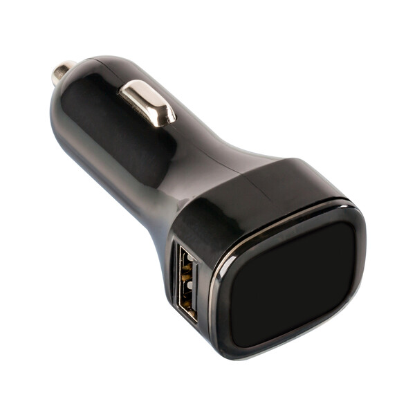 Chargeur voiture USB COLLECTION 500 - noir