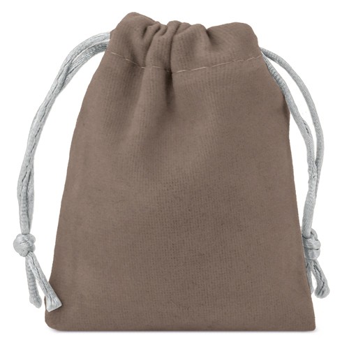 VELVET BAG "LOVAIN" - Lead