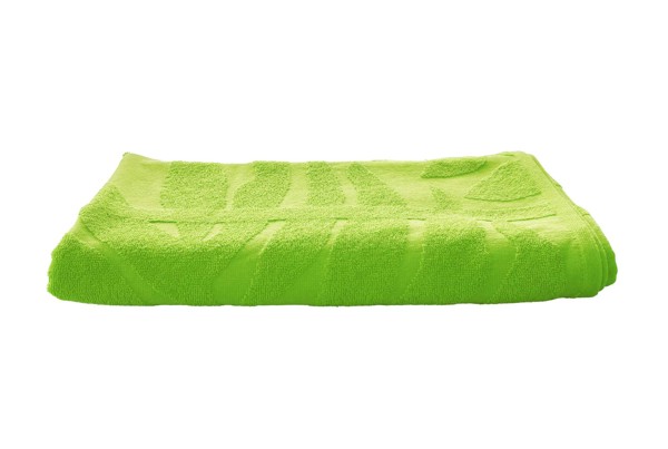 Olima Jacquard Beach Towel - Lime