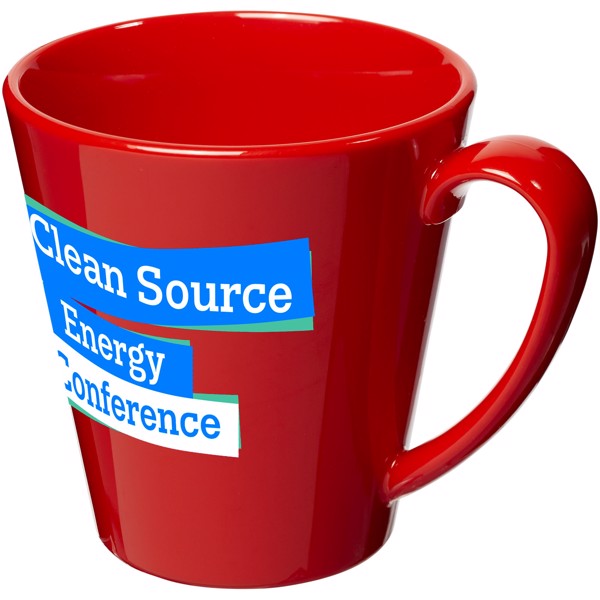 Mug en plastique Supreme 350 ml - Rouge