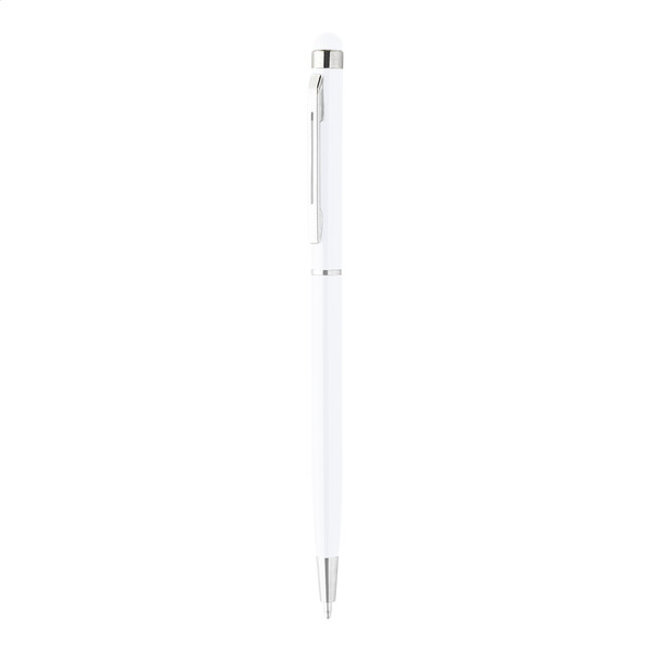 Stylo à bille avec stylet Todox - Blanc
