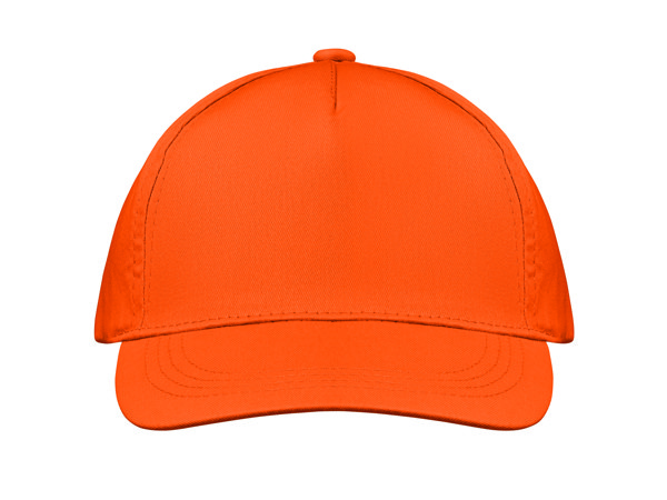 5 panel baseball cap 160 gr/m Buzz - Orange