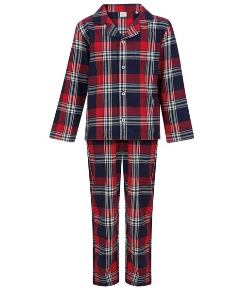 Kids' Tartan Lounge Set - 3/4