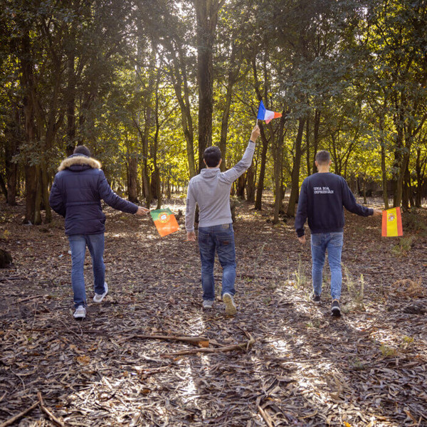 Flag With Customizable Tube