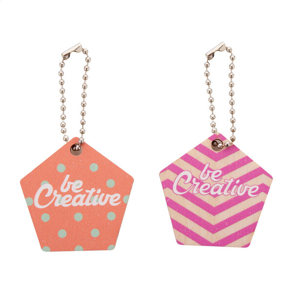 Porte-clés sur mesure CreaFob Wood