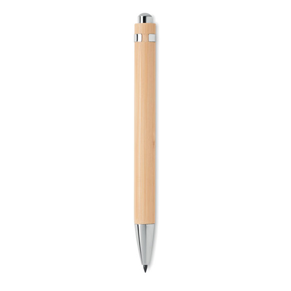 Sumless inkless pen, bamboo barrel, 135 mm length