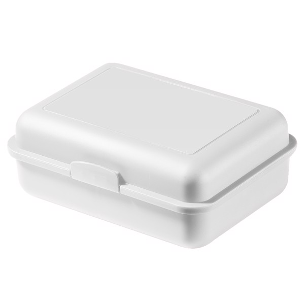 Vorratsdose "School-Box" Groß, Mit Trennschale - Weiss