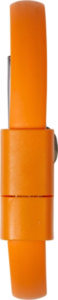 Pulseira USB de silicone Tiago - azul claro