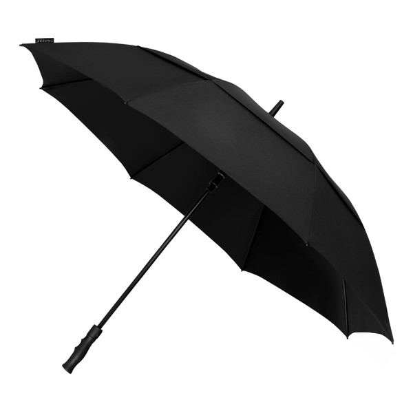 FALCONE - Parapluie tempte - Automatique - Impermable au vent -  130 cm - Noir