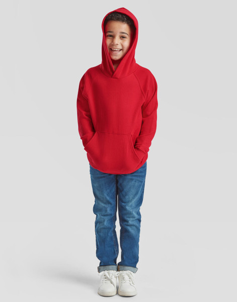 Kids Lightweight Hooded Sweat - White / 152 (12-13)
