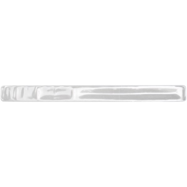 RFX™ 34 cm reflective PVC slap wrap - White