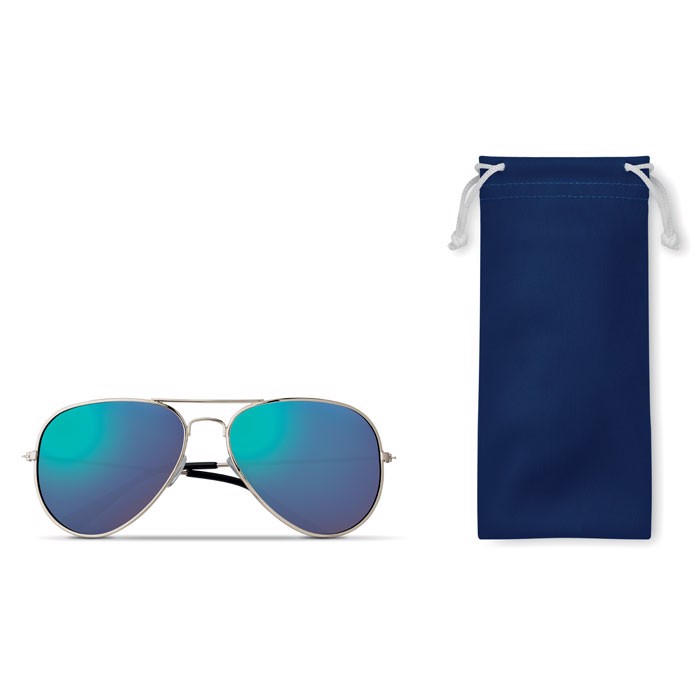 Okulary przeciwsłoneczne Malibu - niebieski