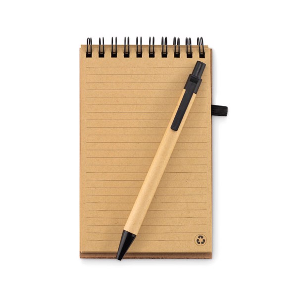 MB - A6 cork notepad with pen Sonoracork