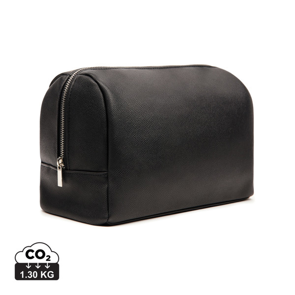 VINGA Trousse de toilette en PU RCS Bermond - Noir