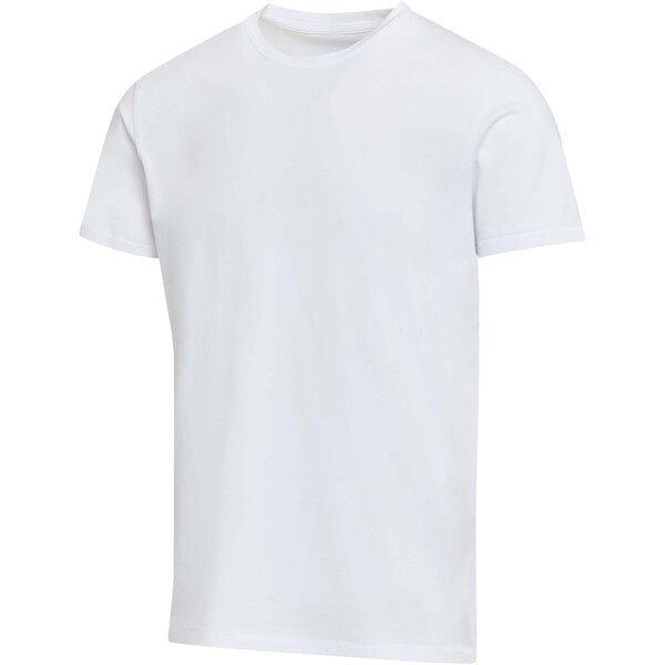 Balfour unisex OCS organisch 200 g/m² T-shirt met korte mouwen - Wit / XXS