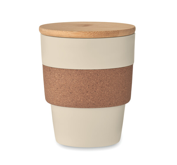 Tumbler z recyklovaného PP 300 ml Galao - Béžová