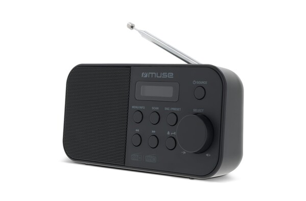 Muse M-109 prenosni radio DAB+, vhod za slušalke