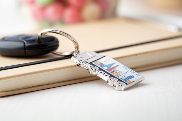 Truck Keyring Basset