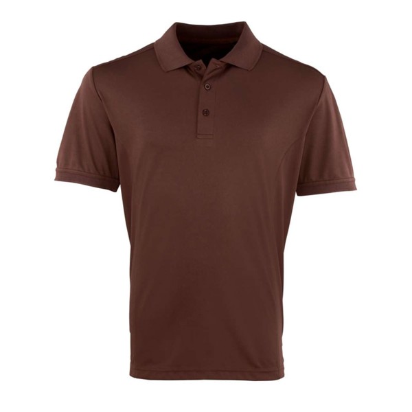 MUŠKA COOLCHECKER® PIQUE POLO MAJICA - Smeđa / S