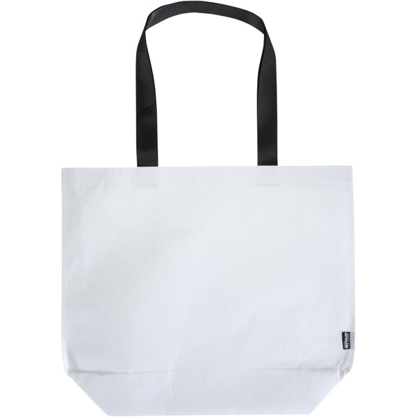 Duo GRS gerecycleerde dubbelgelamineerde oversized draagtas 30L - Wit