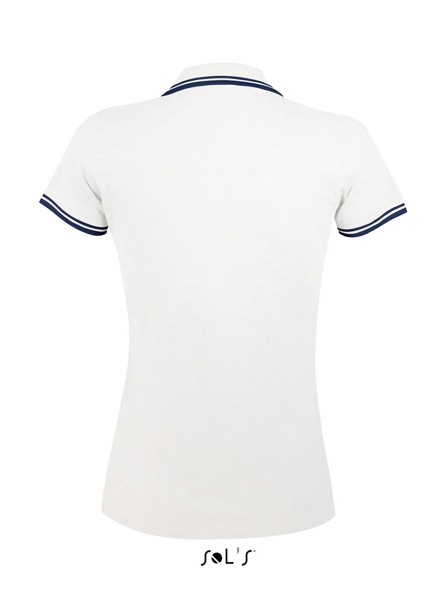 Sol's Pasadena Women - Polo Shirt - White / Navy / S